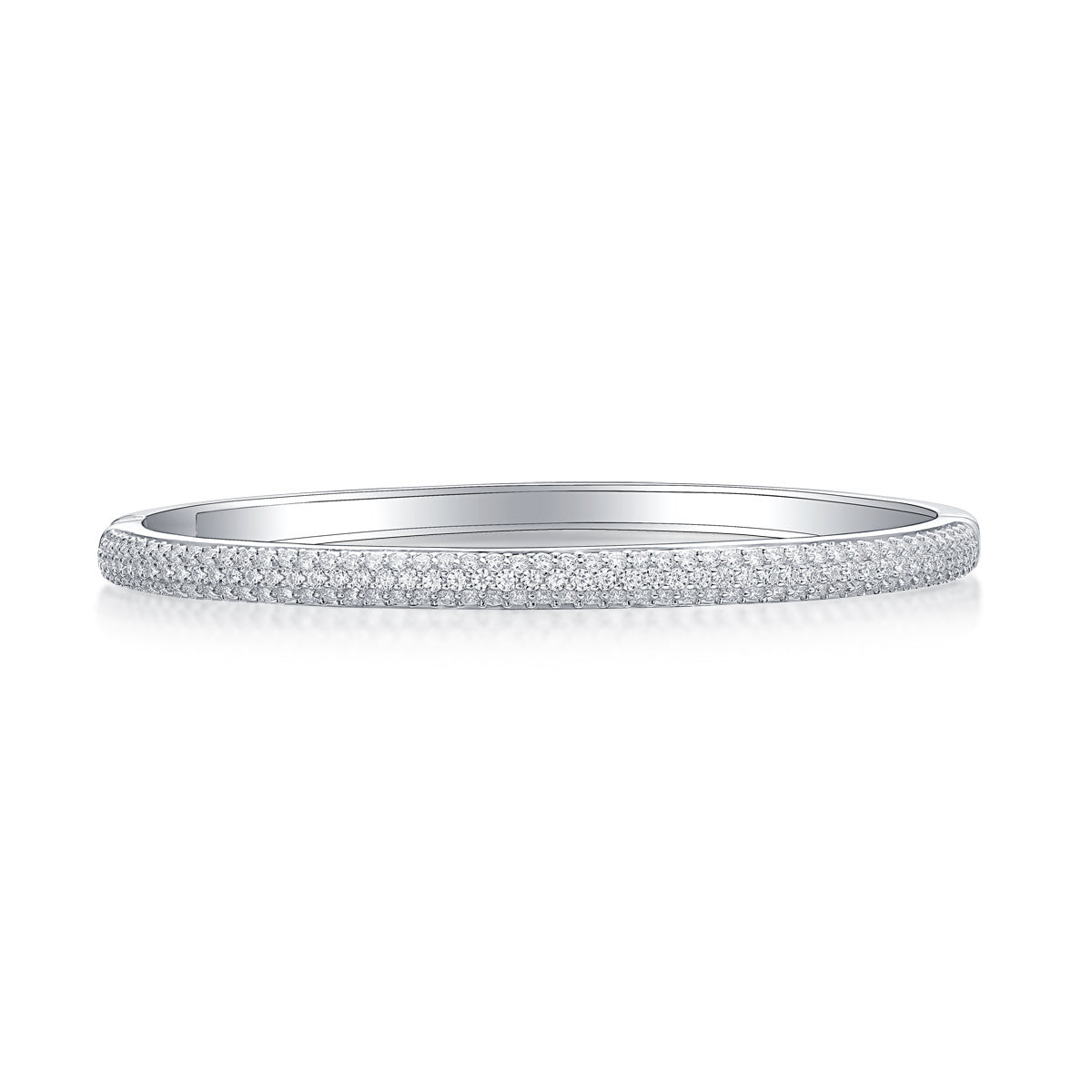 Monologue Luxury Fashion Set Mosan Diamond S925 Silver Bracelet