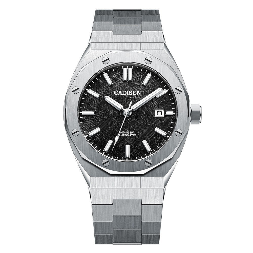 Wasserdichte mechanische Herrenuhr mit NH35-Uhrwerk