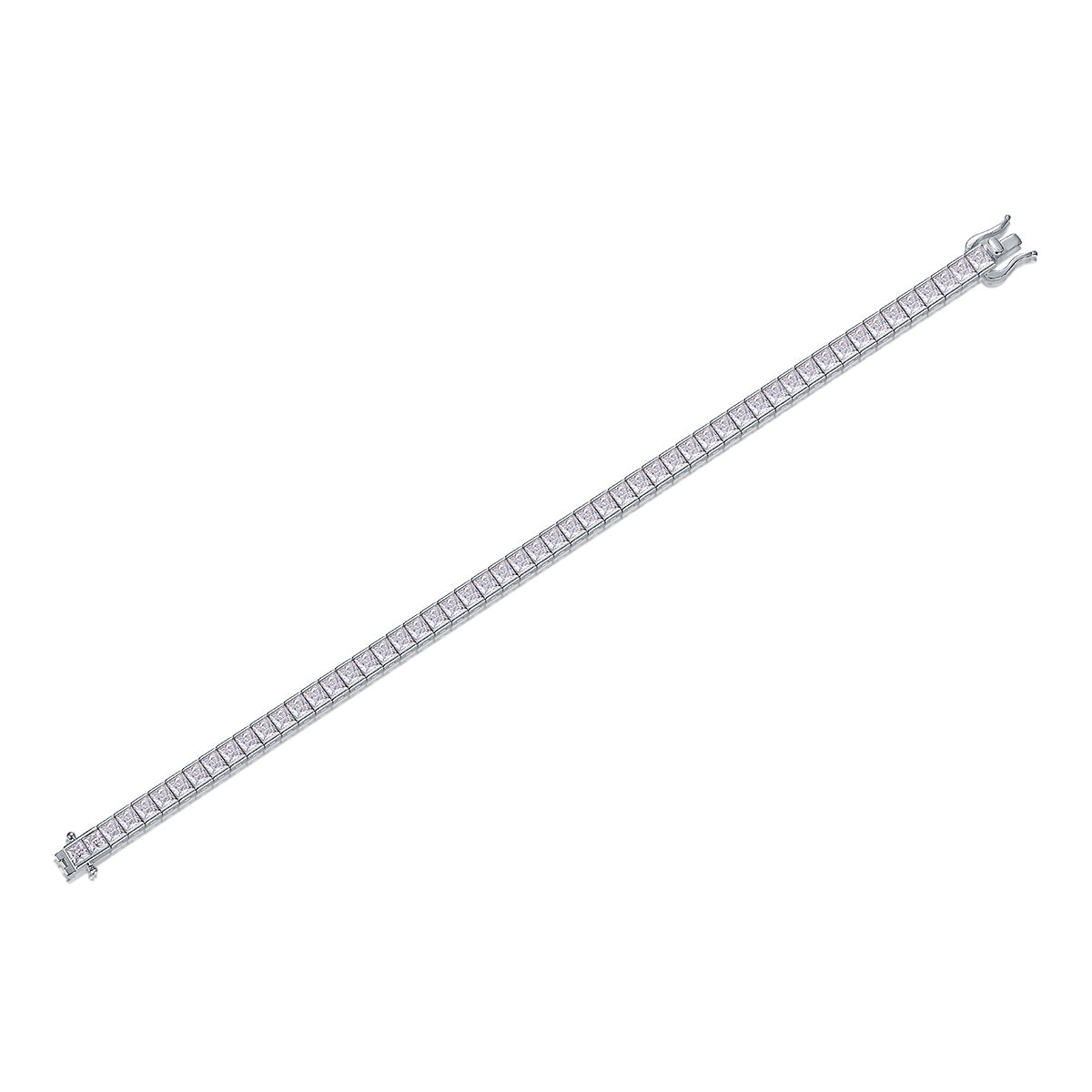 Time Tunnel Luxury Fashion Mosan Diamond S925 Silver Necklace Comparable To Natural Diamonds