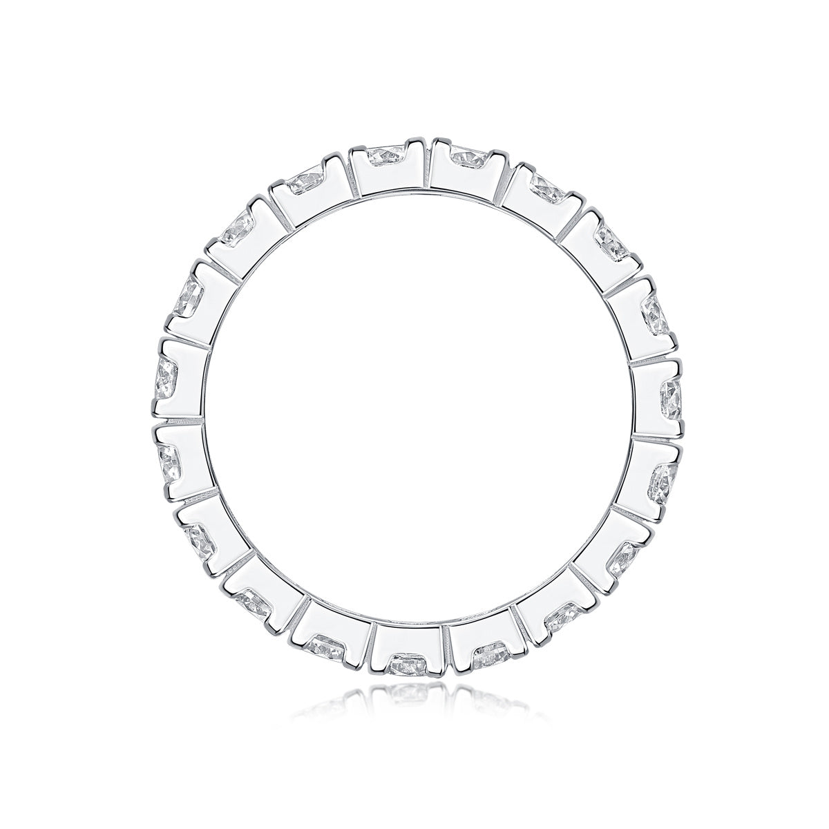 Sternenhimmel-Diamantring, luxuriöser Mode-Set, Moissanit-Silberring