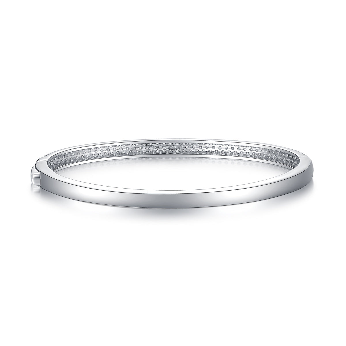 Monologue Luxury Fashion Set Mosan Diamond S925 Silver Bracelet