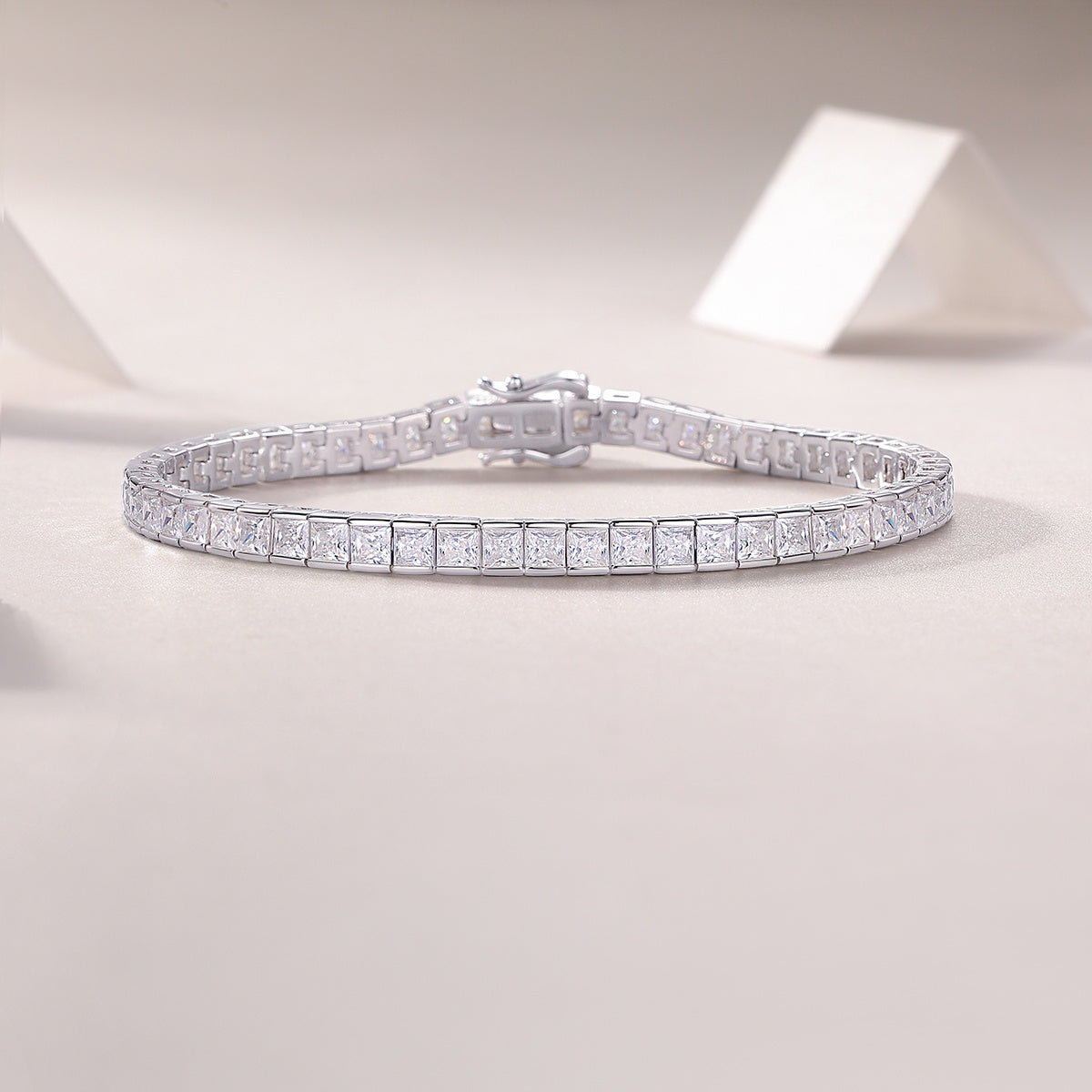 Time Tunnel Luxury Fashion Mosan Diamond S925 Silver Necklace Comparable To Natural Diamonds