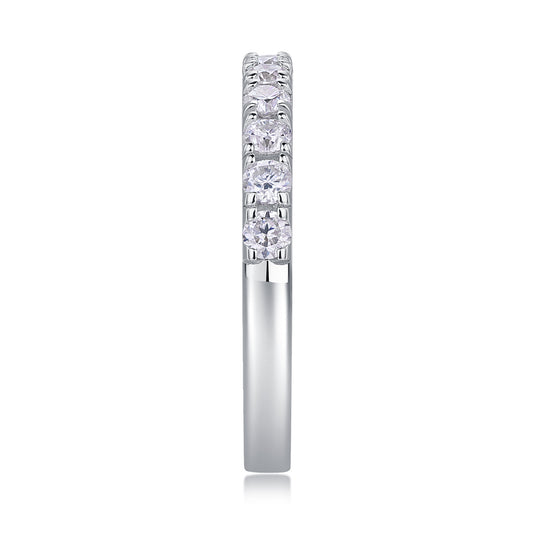 Parallel World Diamantring, Luxus-Modeset, Moissanit-Silberring 
