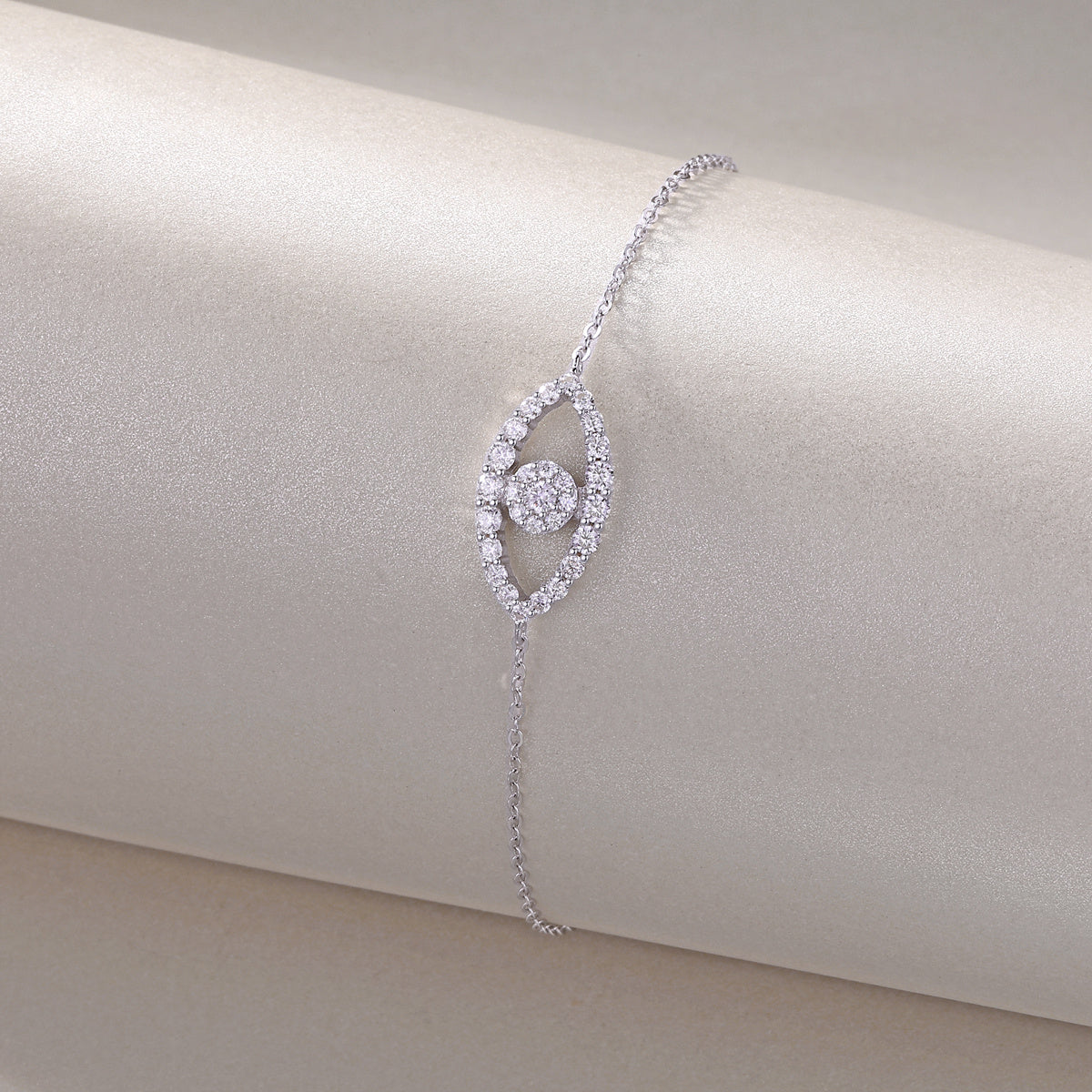 Срібний браслет Wishing Elf Luxury Fashion Mosan Diamond S925 