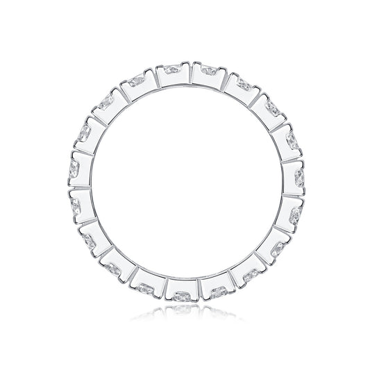 Sternenhimmel-Diamantring, luxuriöser Mode-Set, Moissanit-Silberring 