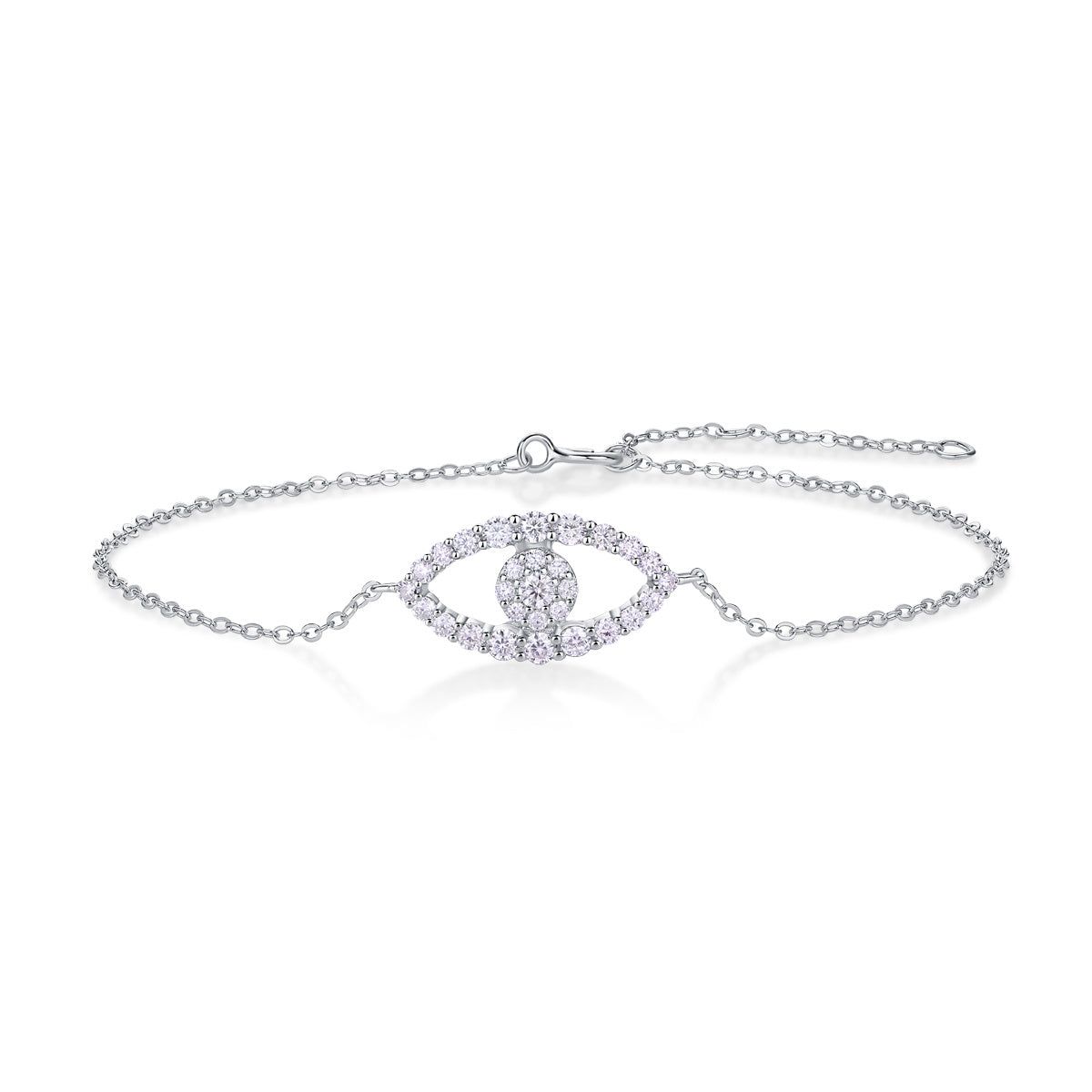Срібний браслет Wishing Elf Luxury Fashion Mosan Diamond S925 
