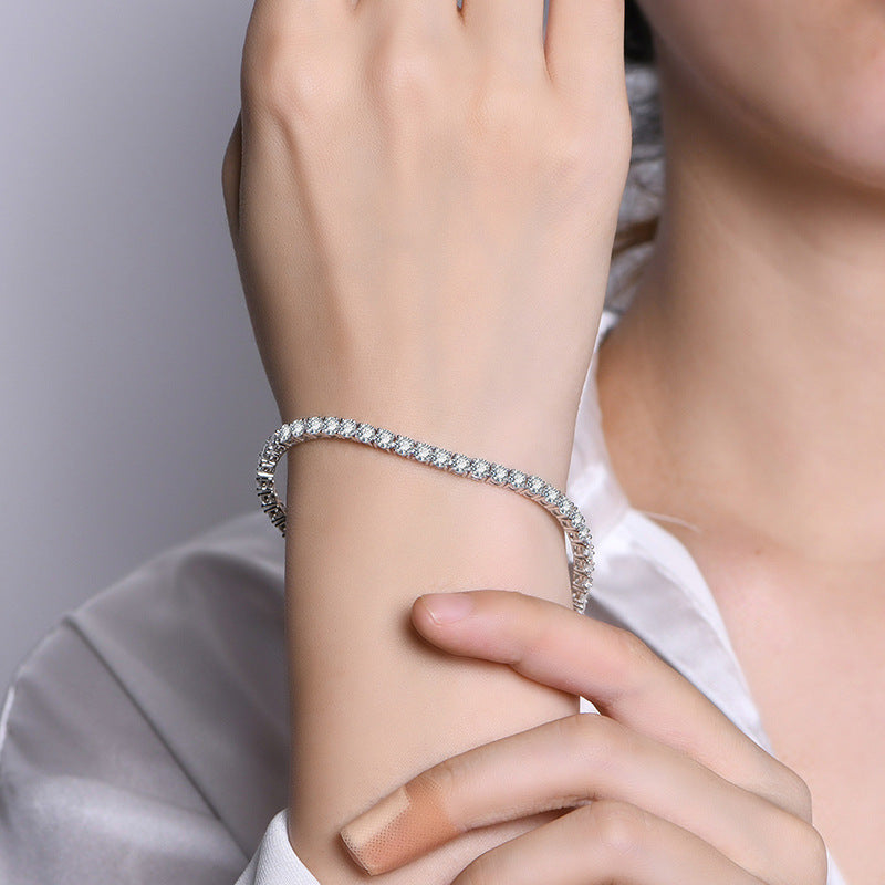 Modisches Mozang Diamantarmband für Damen